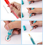 Набір акрилових маркерів STA для малювання на різних поверхнях 12 кольорів, фото 3