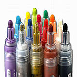 Набір акрилових маркерів STA для малювання на різних поверхнях 12 кольорів, фото 7