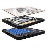 Художній набір для малювання та ескізів Yover 50 предметів (YW-PMN50), фото 6