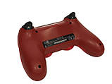 Геймпад бездротовий PS4 (Orig logo) Red, фото 3