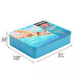 Преміум -набір акварельних олівців KALOUR 120 кольорів метал пеналі, фото 5