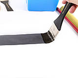 Набір професійних пензлів для малювання Worison 6 штук плоскі, фото 5