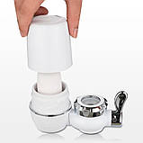 Фільтр насадка на кран для очищення води Water Purifier проточний очисник з активованим вугіллям, фото 8