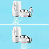 Фільтр насадка на кран для очищення води Water Purifier проточний очисник з активованим вугіллям, фото 4