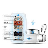 Фільтр насадка на кран для очищення води Water Purifier проточний очисник з активованим вугіллям, фото 6