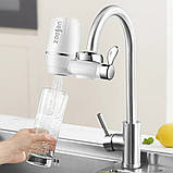 Фільтр насадка на кран для очищення води Water Purifier проточний очисник з активованим вугіллям, фото 10