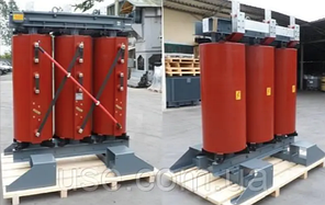 Трансформатор сухий, в захисному кожусі, 200 кВА, KVA, 6/0,4кВ, 10/0,4, Dyn11, силовий, понижуючий