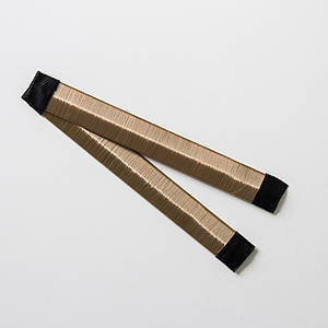 Шпилька для волосся твістер світлого відтінку для створення зачіски гулька ширина твістера 2,5 см