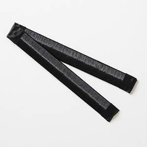 Шпилька для волосся твістер чорного кольору для створення зачіски гулька ширина твістера 2,5 см