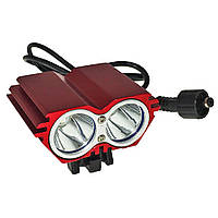 Велофара Bicycle light F09 с налобным креплением