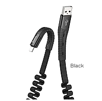 Кабель Hoco U78 1.2м USB на Lightning дата-кабель для зарядки и передачи данных
