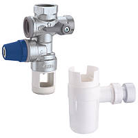 Група безпеки Caleffi 1/2 4 кВт + сифон 25/32 (526142KIT)