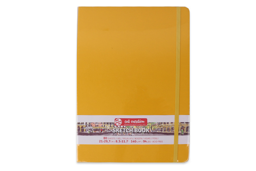 Блокнот для графіки Talens Art Creation 140г/м2, 21х29, 7см, 80л, жовтий, фото 1