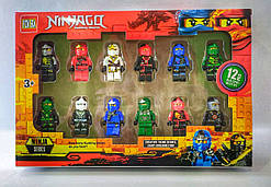 Набір фігурок Ninjago в стилі Lego 12 шт. без бренда