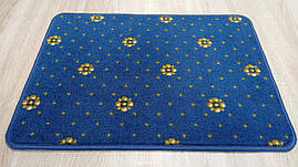 Килимок EGE синього кольору з візерунком 70х50 см