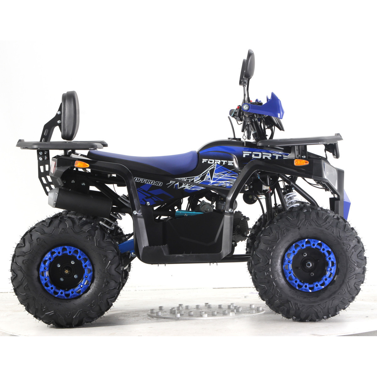 Квадроцикл FORTE ATV 125G (синій) - фото 2 - id-p1887182014