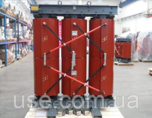 Трансформатор у захищеному кожусі, 1250KVA, 1250 кВА, KVA, 6/0,4кВ, 10/0,4, сухий, понижуючий, ECO-2