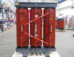 Трансформатор у захищеному кожусі, 1250KVA, 1250 кВА, KVA, 6/0,4кВ, 10/0,4, сухий, понижуючий, ECO-2