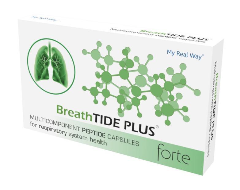 BreathTIDE PLUS FORTE (комплекс для підтримання структури і функцій органів дихання)