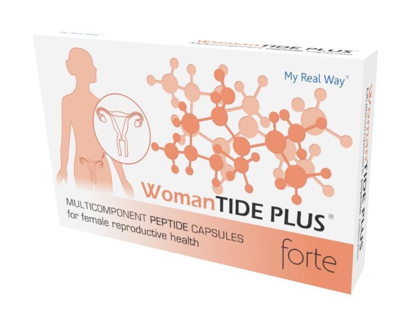 WomanTIDE PLUS FORTE (комплекс для підтримки структури і функції жіночої репродуктивної системи)