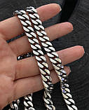 Срібний ланцюжок Панцир, фото 4