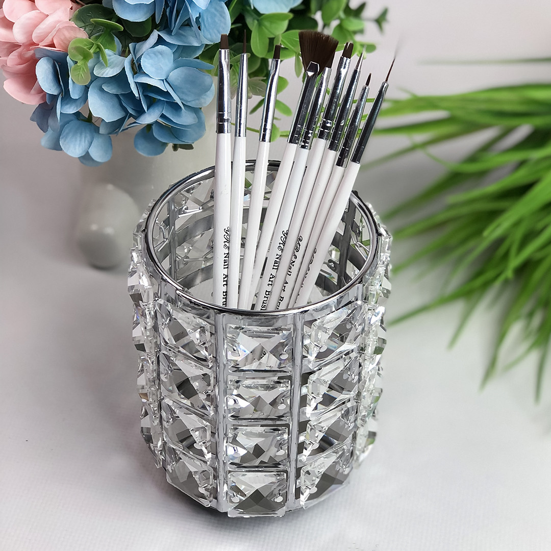 Набір пензлів 9 шт. для розпису дерево пензлика для малювання, пензлики для моделювання, манікюрні, фото 1