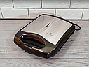 Вафельниця електрична 2000 Вт для бельгійських вафель Edenberg EB-64407 з антипригарним покриттям, фото 9