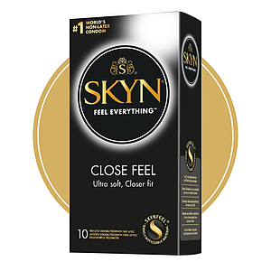 Презервативи Skyn Close Feel 10 шт безлатексні пом'якшені щільно прилягають