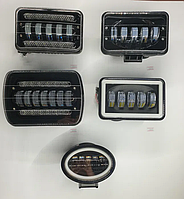 Світлодіодна фара з лінзами СТГ туманка LED ПТФ потужністю 45 W 50 W 75 W