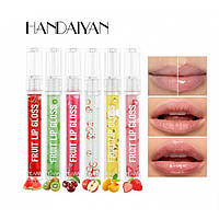 Жидкий блеск для губ Handaiyan Fruit Lip Gloss, фруктовый, разные цвета