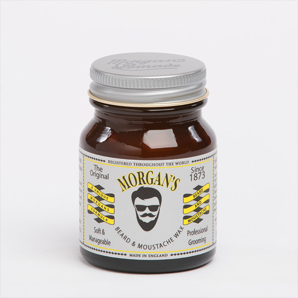 Крем для вкладання бороди та вус Morgan's Beard & Moustache Wax 50ml - фото 1 - id-p1887197388