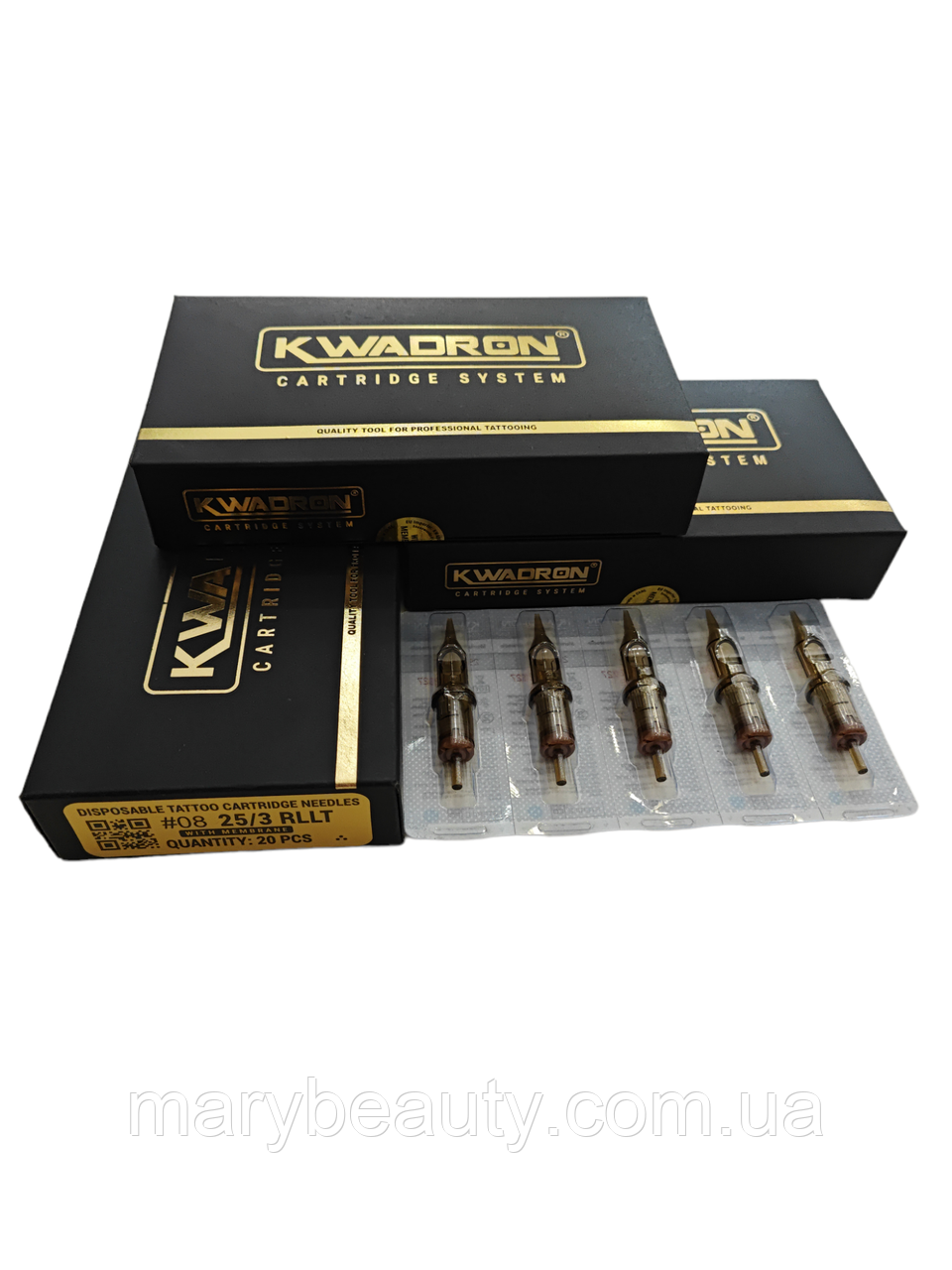 Набір картриджів Kwadron 25/3 RLLT, 20 шт, фото 1