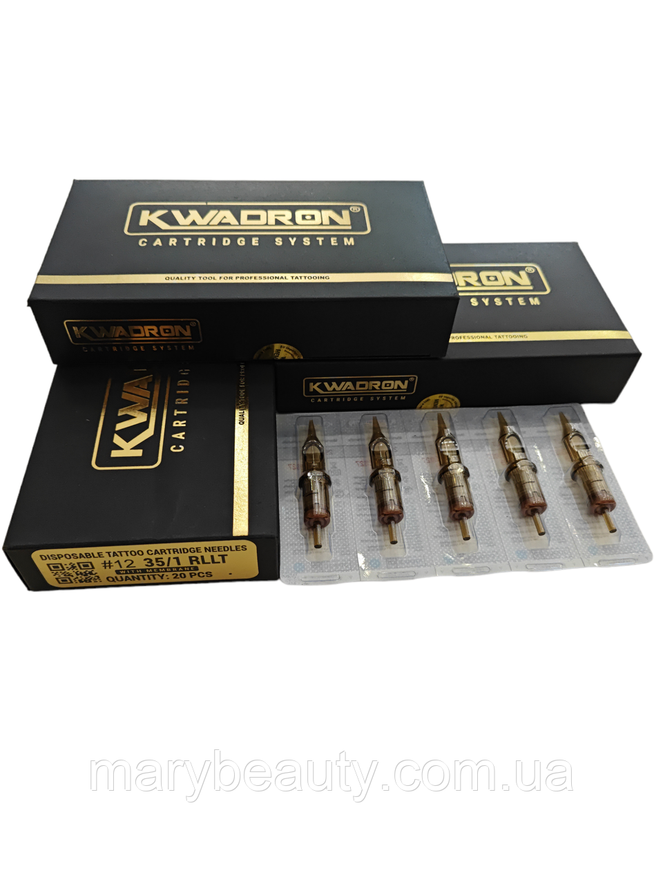 Набір картриджів Kwadron 35/1 RLLT, 20 шт, фото 1
