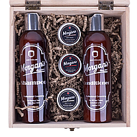 Подарунковий набір догляд за волоссям та стилізація Morgan's Wooden Shampoo & Style Box