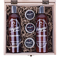 Подарочный набор ухода за волосами и стилизация Morgan's Wooden Shampoo & Style Box