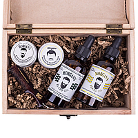 Подарунковий набір засобів для догляду за бородою Morgan's Beard Oil Combo Chest