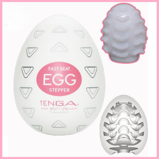 Мастурбатор Tenga Egg Stepper, Силіконовий стимулятор члена, Мастурбатор яйце, Інтимні іграшки