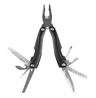 Мультитул  Mil-Tec Multitool Kombi 9в1 Мультитул з Чохлом багатофункціональний 15402002.solve