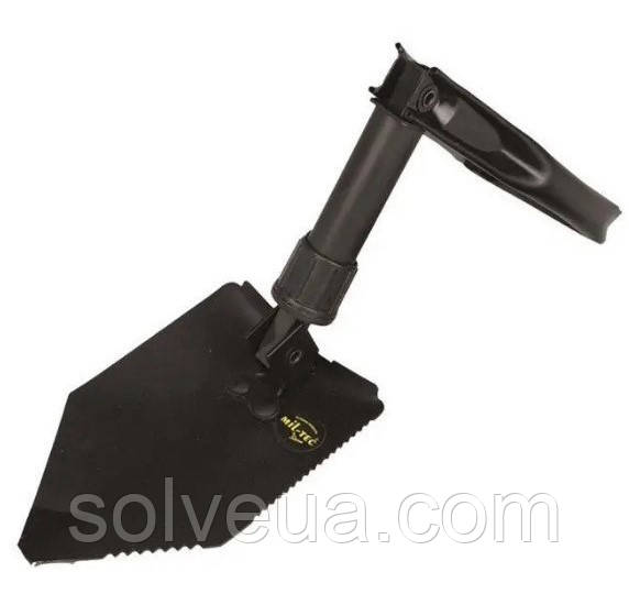 Складна саперна лопата армійська Mil-Tec black 15522000.solve