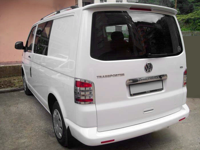 Спойлер Инче (под покраску) для Volkswagen T5 Caravelle 2004-2010 гг - фото 1 - id-p1887198558