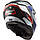 LS2 FF327 Challenger CT2 Alloy White Blue Red, XS Мотошолом інтеграл з окулярами, фото 4