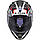 LS2 FF327 Challenger CT2 Alloy White Blue Red, XS Мотошолом інтеграл з окулярами, фото 7