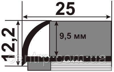 Гибкий наружный угол для плитки 9 мм L-2.7м НАП 10 Г - фото 10 - id-p261879136