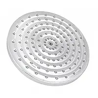 Лійка стельова кругла неіржавка розбірна Ultra Slim 200 мм С-07Е