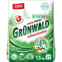 Пральний порошок GRUNWALD Універсальний Гірська Свіжість 1,5 кг п/е