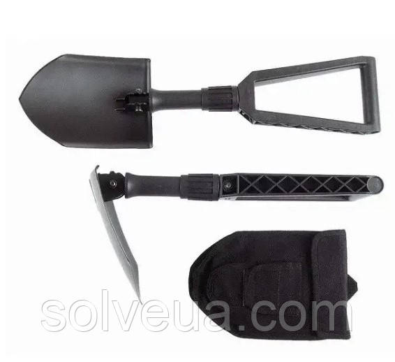 Складна саперна лопата армійська Mil-Tec Black 15522100.solve