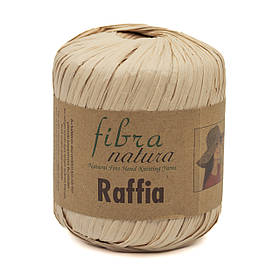 Пряжа Raffia Fibranatura, колір Лате