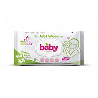 Вологі серветки 120 шт Biolly for Baby