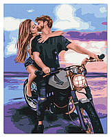 Картина по номерам на холсте с подрамником "Адреналін кохання", набор акриловая живопись цифрами