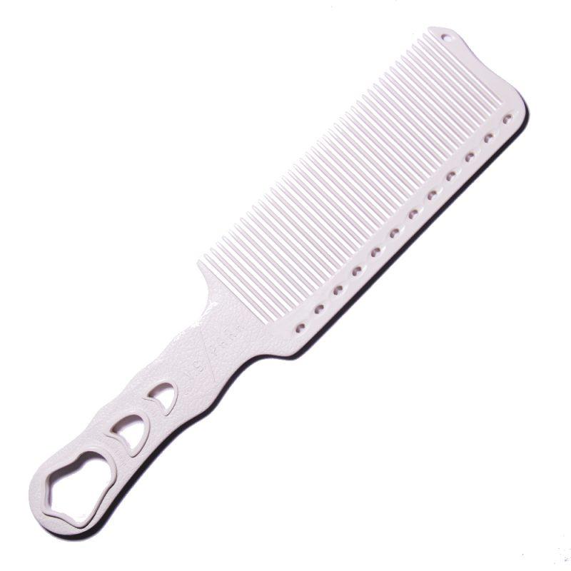 Гребінець для тушовки Y.S. Park Clipper Comb YS-282 White, L=240мм, фото 1